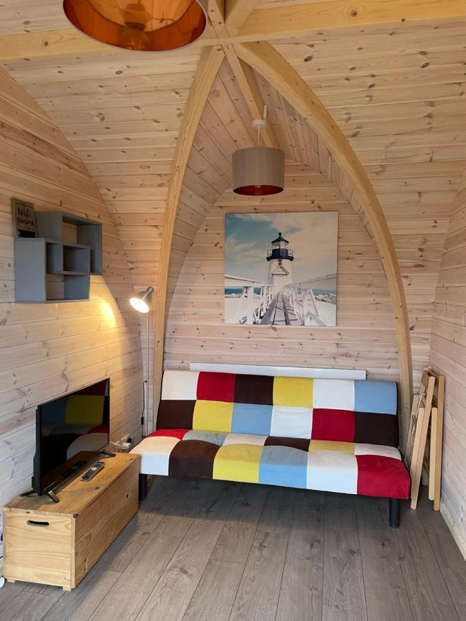 Hedgehog Glamping Pod School House Farm Hotel Leighton  Exterior photo