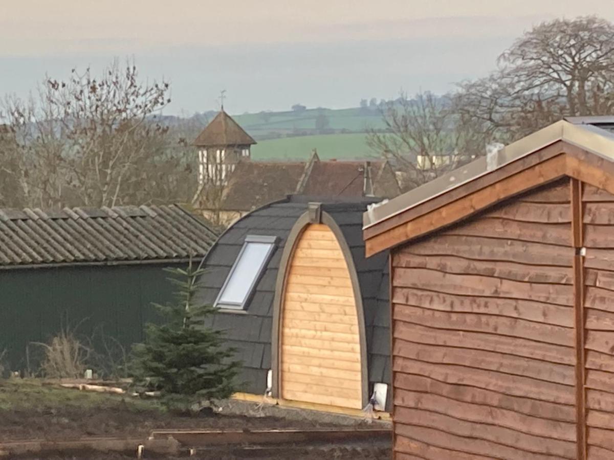 Hedgehog Glamping Pod School House Farm Hotel Leighton  Exterior photo