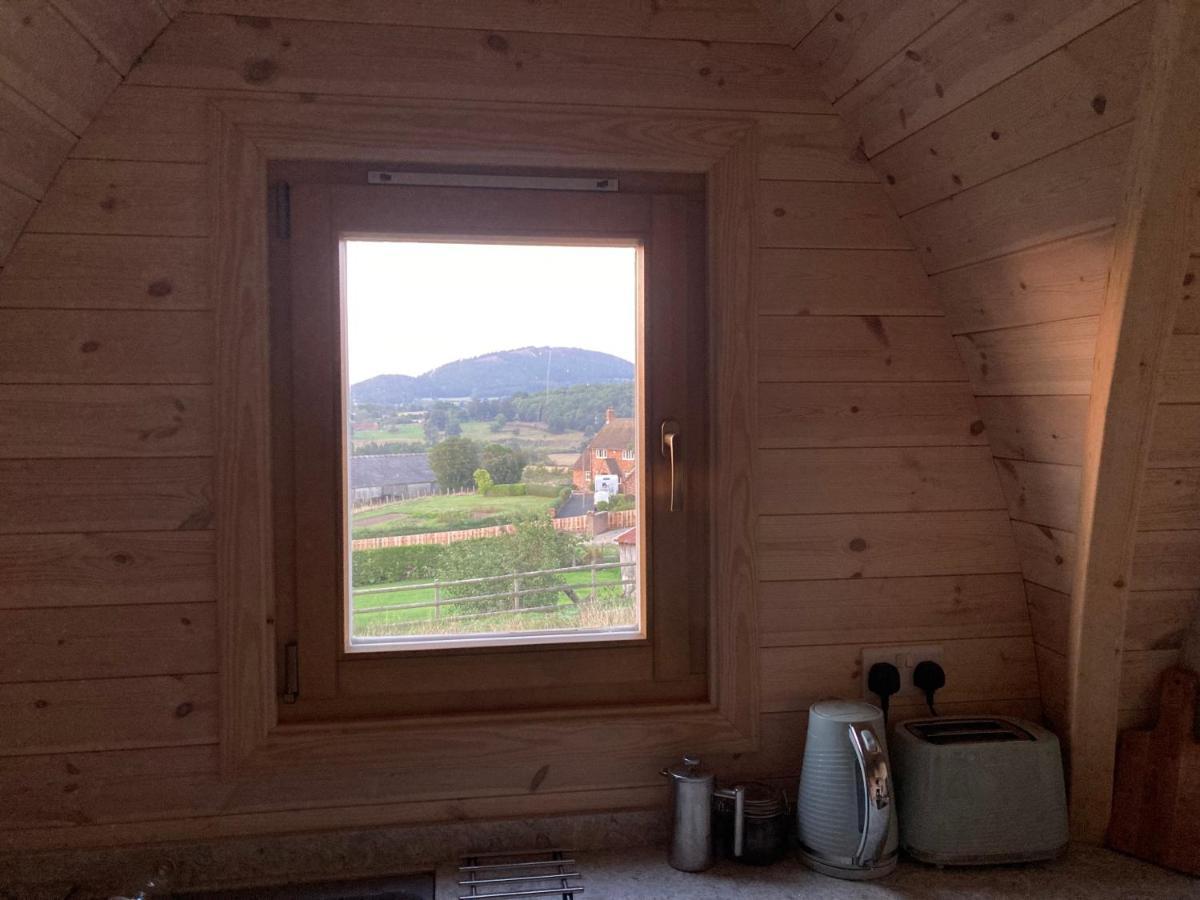 Hedgehog Glamping Pod School House Farm Hotel Leighton  Exterior photo